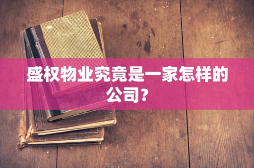 盛权物业究竟是一家怎样的公司？
