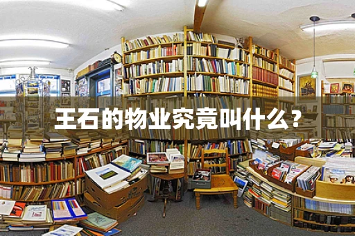 王石的物业究竟叫什么？