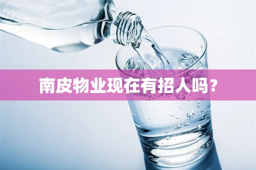 南皮物业现在有招人吗？