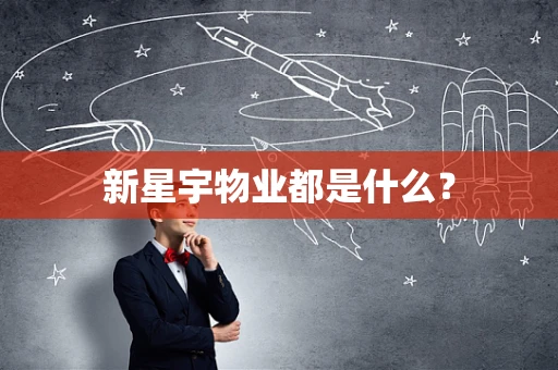新星宇物业都是什么？