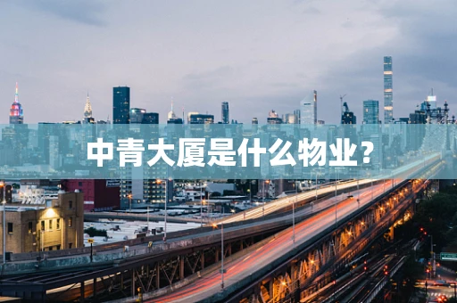 中青大厦是什么物业？