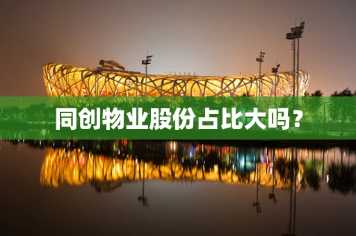 同创物业股份占比大吗？