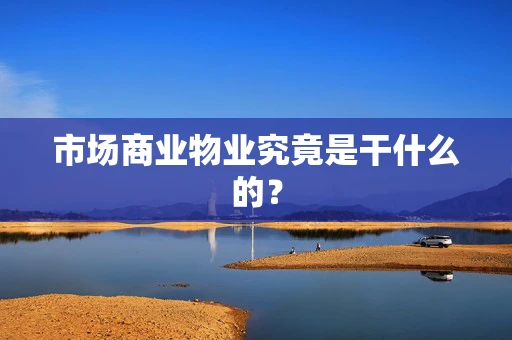 市场商业物业究竟是干什么的？