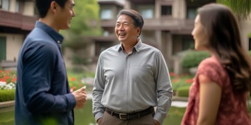 小区物业经理该说什么话？