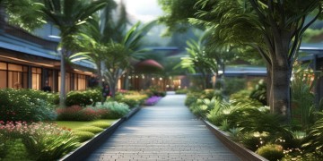 圣淘沙花园物业安全有保障吗？